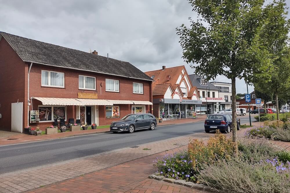 Einkaufsstraße in Garrel