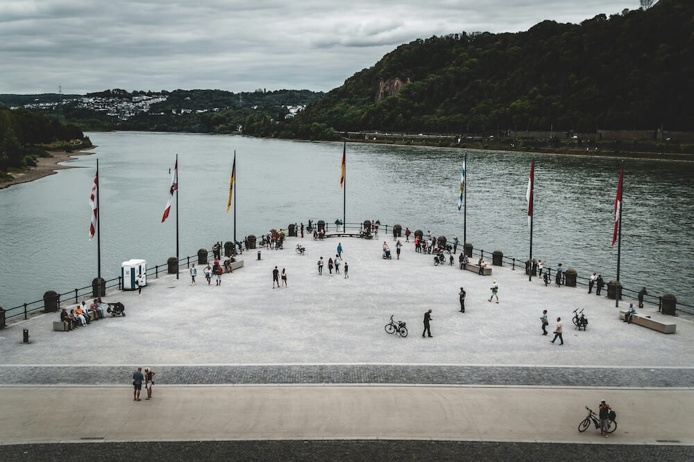 koblenz-eventstrategie-stadt-als-buehne-deutsches-eck-stadtmanufaktur Deutsches Eck in Koblenz