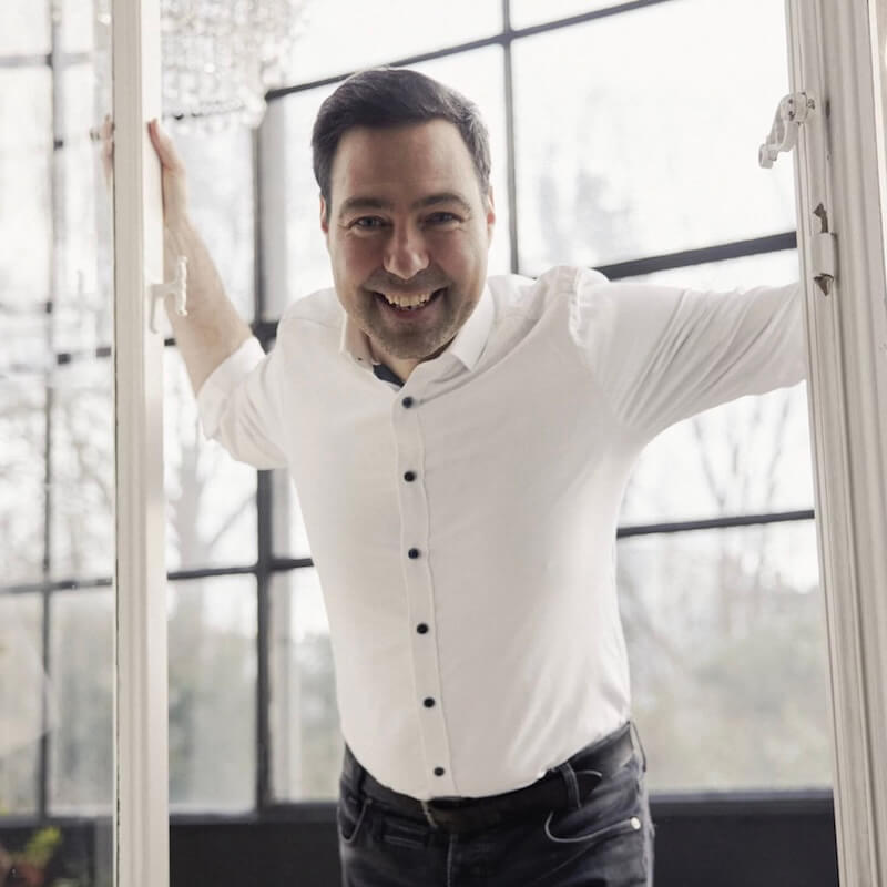 Boie Baumann, Quartiersmanager der Elbmeile in Hamburg